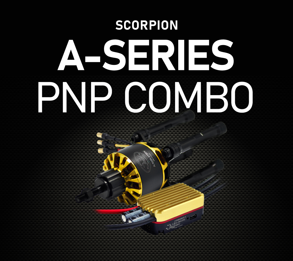 Scorpion A-5025 PNP Combo (12s / 30cc-35cc /4000w) features